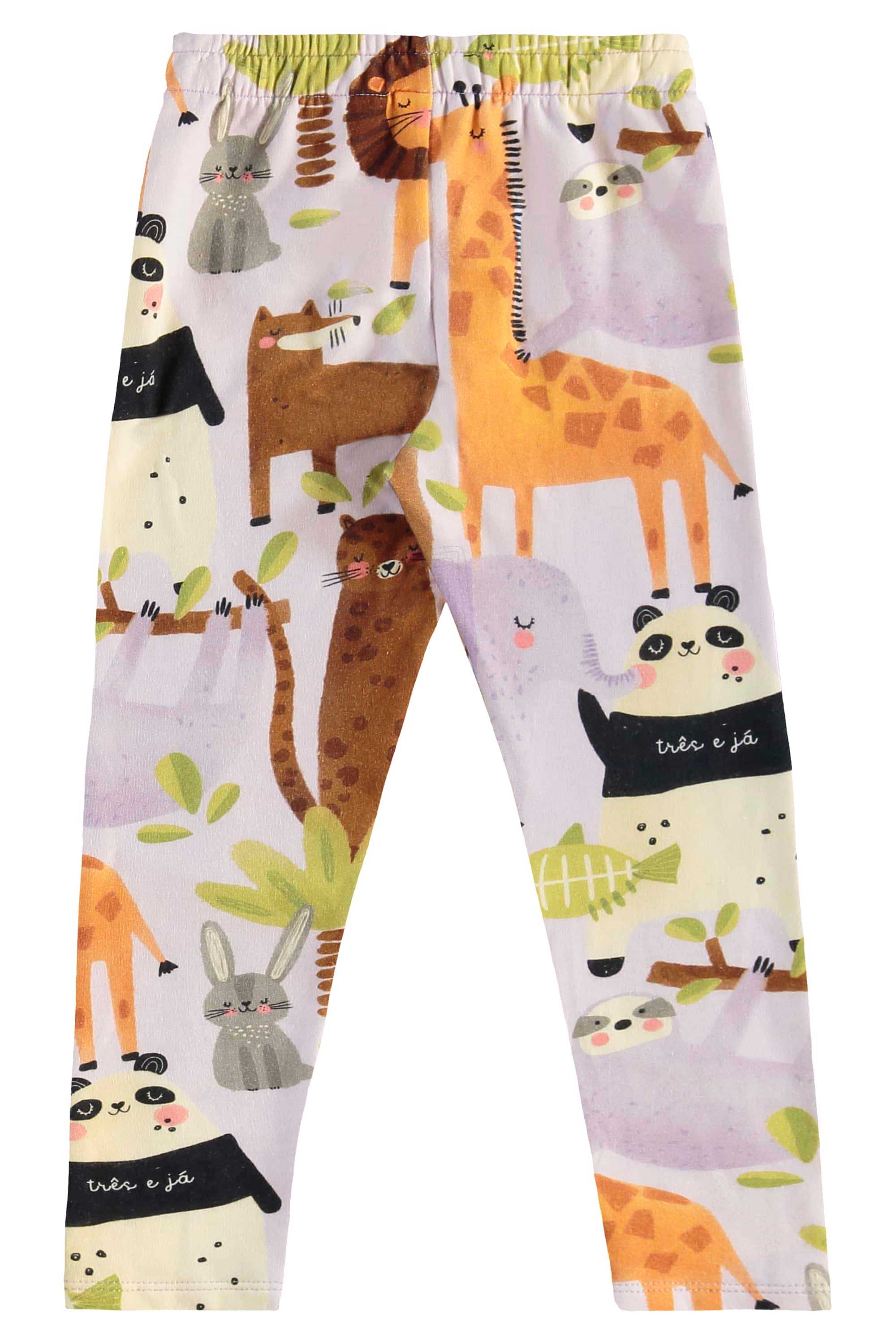 Conjunto Infantil Feminino Safári Encantado (Roxo) Três e Já - Imagem 40